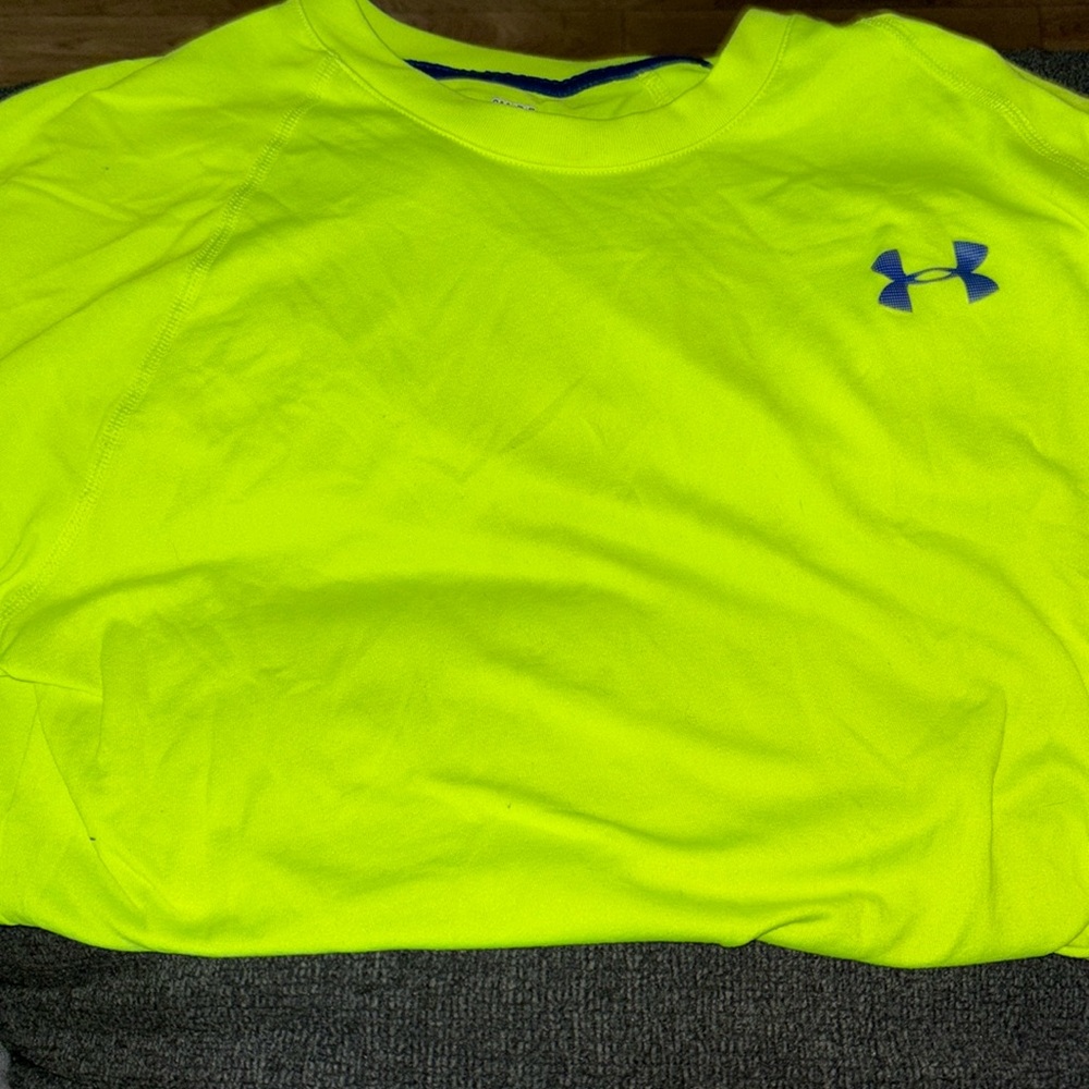 Neon Under armor shirt
